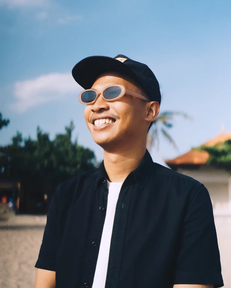 Man in the street wearing CHPO sunglasses
